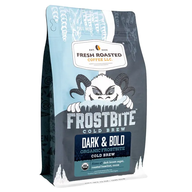 Fresh Roasted Coffee FRC Frostbite Organic Cold Brew – Dark & Bold