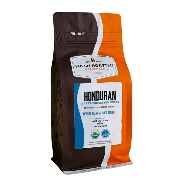 Fresh Roasted Coffee Organic Honduran Water-Processed Decaf – Roasted Coffee