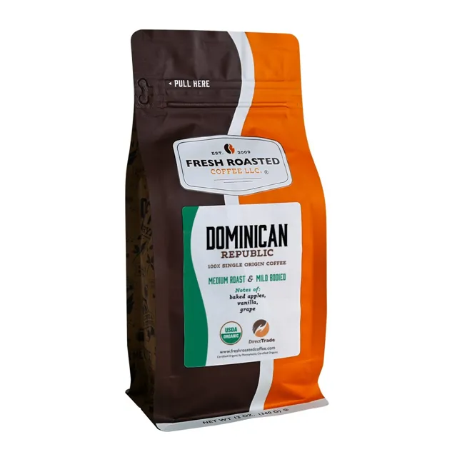 Fresh Roasted Coffee Organic Dominican Republic – Roasted Coffee