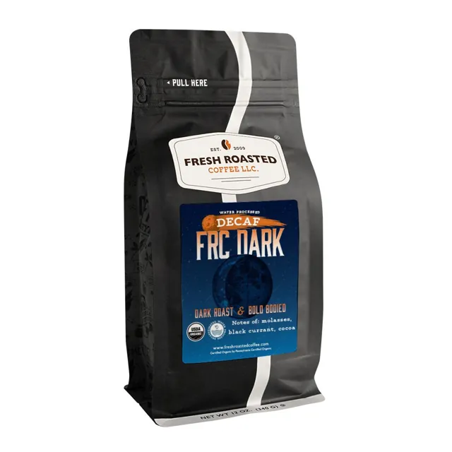 Fresh Roasted Coffee Organic FRC Dark Decaf – Roasted Coffee