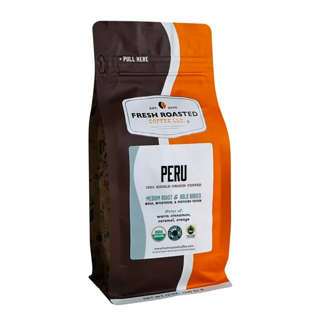 Fresh Roasted Coffee Organic Peru – Roasted Coffee