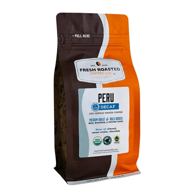 Fresh Roasted Coffee Organic Peru Water-Processed Decaf – Roasted Coffee