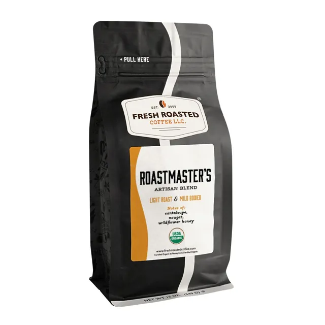 Fresh Roasted Coffee Organic Roastmaster’s Blend – Roasted Coffee