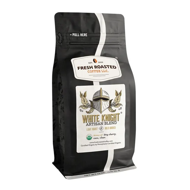 Fresh Roasted Coffee Organic White Knight – Roasted Coffee