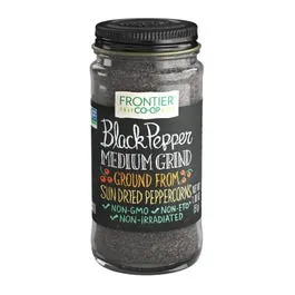 Frontier Co-op Black Pepper, Medium Grind