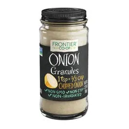 Frontier Co-op Onion Granules, White