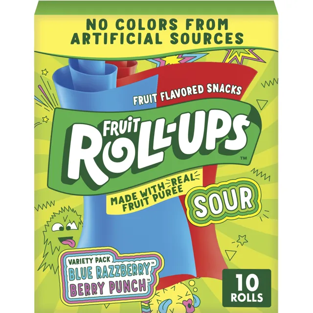 Fruit Roll-Ups Fruit Roll-Ups Sour