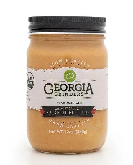 Georgia Grinders Organic Crunchy Peanut Butter