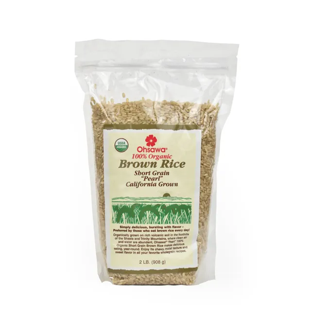 Gold Mine Natural Food Co. Organic Short Grain Pearl Brown Rice