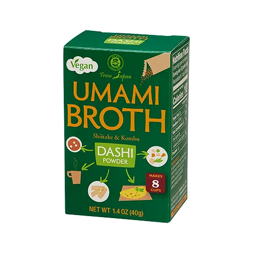 Gold Mine Natural Food Co. Umami Broth Dashi Powder, Vegan, Shiitake Kombu