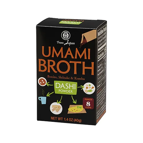 Gold Mine Natural Food Co. Umami Broth Dashi Powder, Bonito Shiitake Kombu