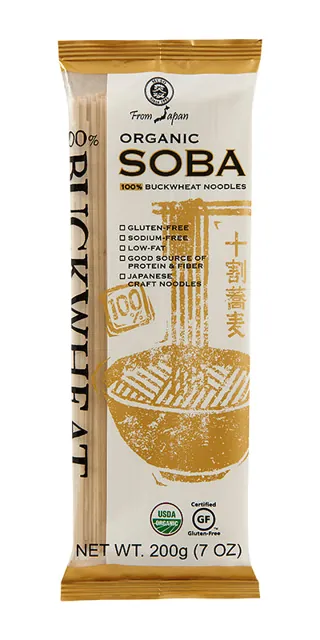 Gold Mine Natural Food Co. Organic Soba 100% Buckwheat