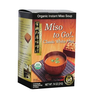 Gold Mine Natural Food Co. Miso to Go Organic Classic White