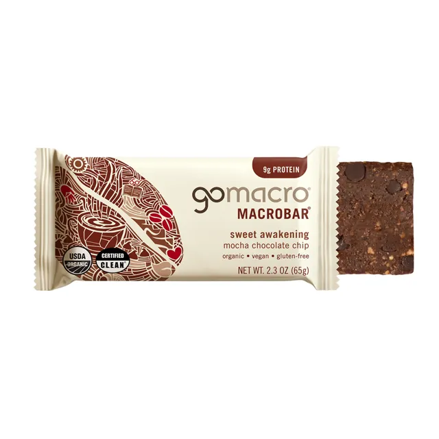 GoMacro Mocha Chocolate Chip MacroBar