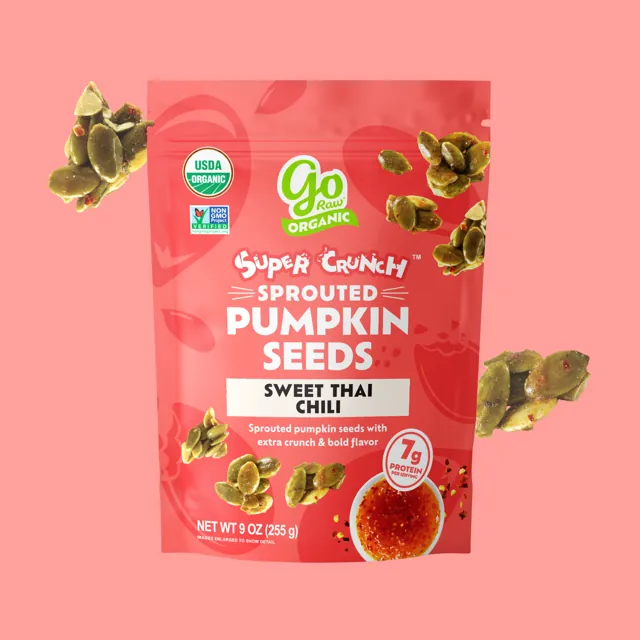 Go Raw Super Crunch Sweet Thai Chili Pumpkin Seeds