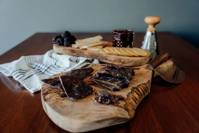 U.S. Wellness Meats Beef Jerky Portions Plain