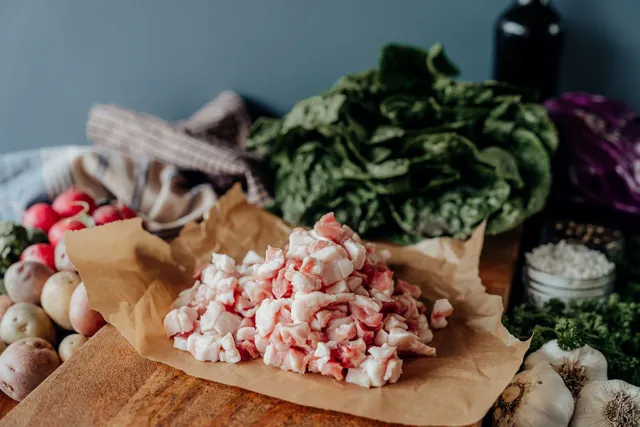 U.S. Wellness Meats Sugar-Free Pork Belly Diced