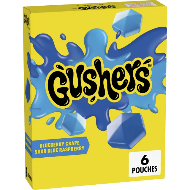 Gushers All Blue
