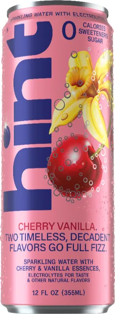 Hint Sparkling with Electrolytes – Cherry Vanilla