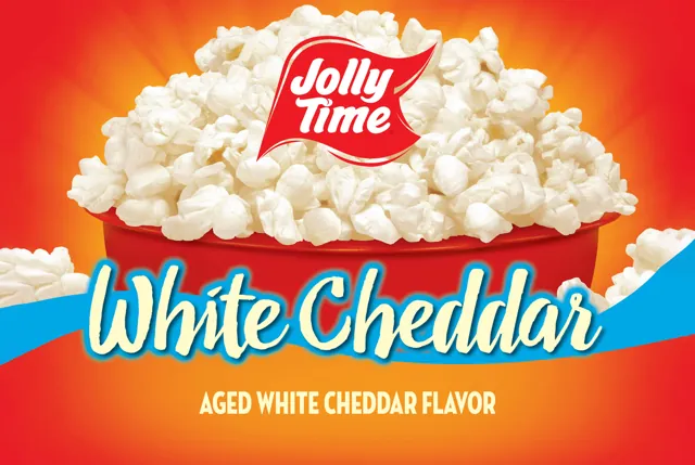 Jolly Time White Cheddar