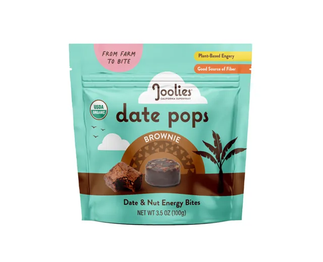 Joolies Brownie Date Pops