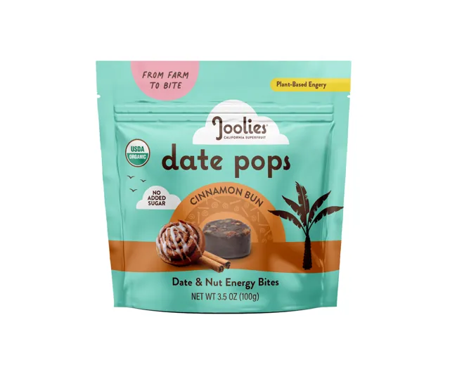 Joolies Cinnamon Bun Date Pops