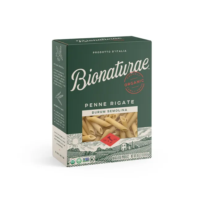 Jovial Organic Durum Semolina Penne Rigate
