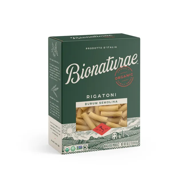 Jovial Organic Durum Semolina Rigatoni