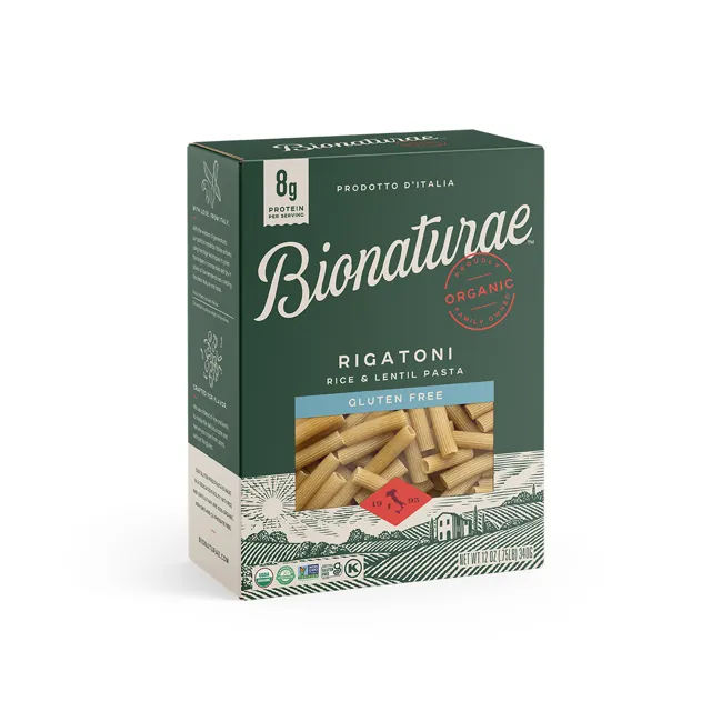 Jovial Organic Gluten-Free Rice & Lentil Rigatoni