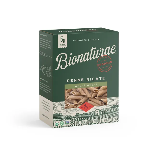 Jovial Organic Whole Wheat Penne Rigate