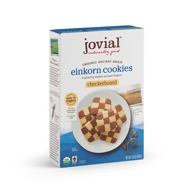 Jovial Organic Einkorn Checkerboard Cookies