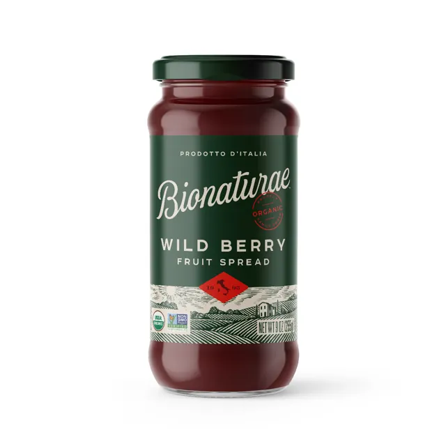Jovial Organic Fruit Spread Wild Berry
