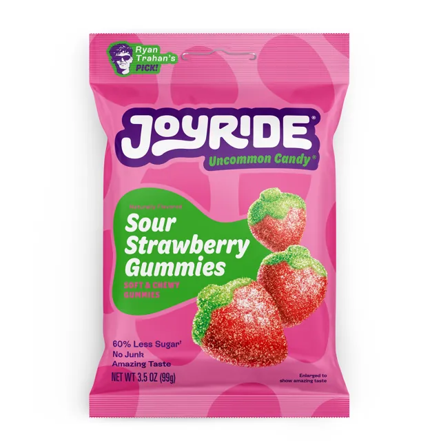 Joyride Sour Strawberry Gummies