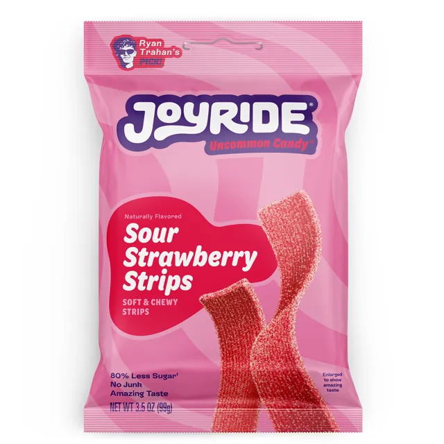 Joyride Sour Strawberry Strips