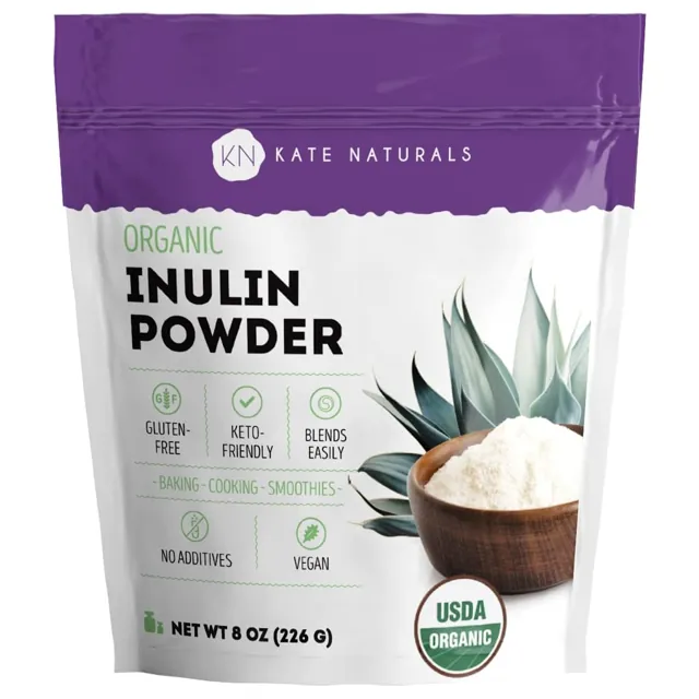 Kate Naturals Organic Inulin Powder (Blue Agave)