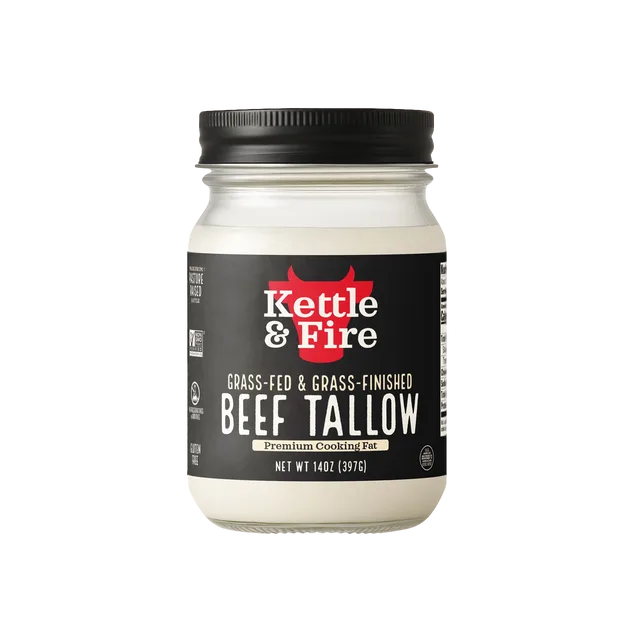 Kettle & Fire 100% Grass-Fed & Finished Beef Tallow
