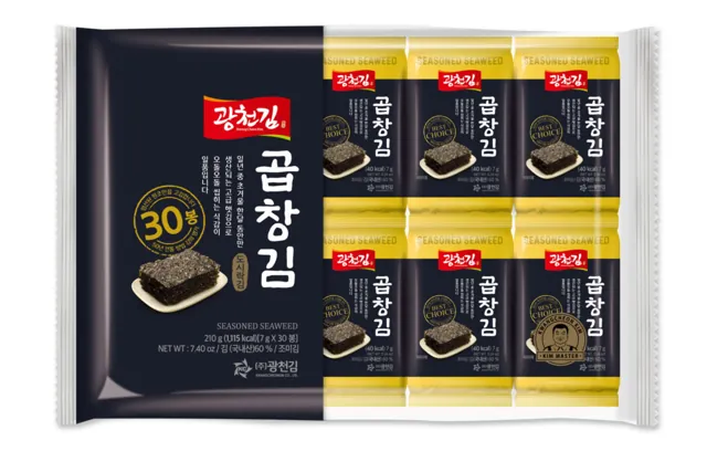 Kim Nori Premium Rock Seaweed (Gopchang Nori) – Thick & Crunchy Roasted Laver