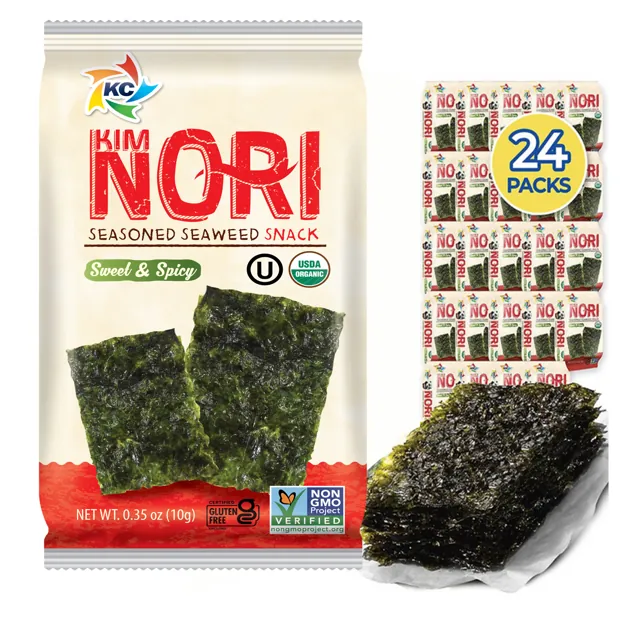 Kim Nori Organic Seaweed Snacks – Sweet ‘N Spicy