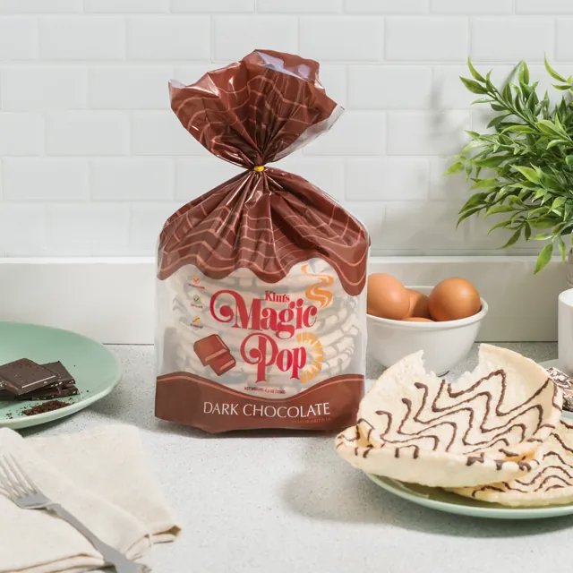Kim's Magic Pop Dark Chocolate Flavor Drizzled