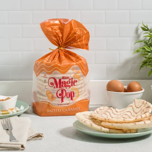 Kim's Magic Pop Salted Caramel Flavor Drizzled