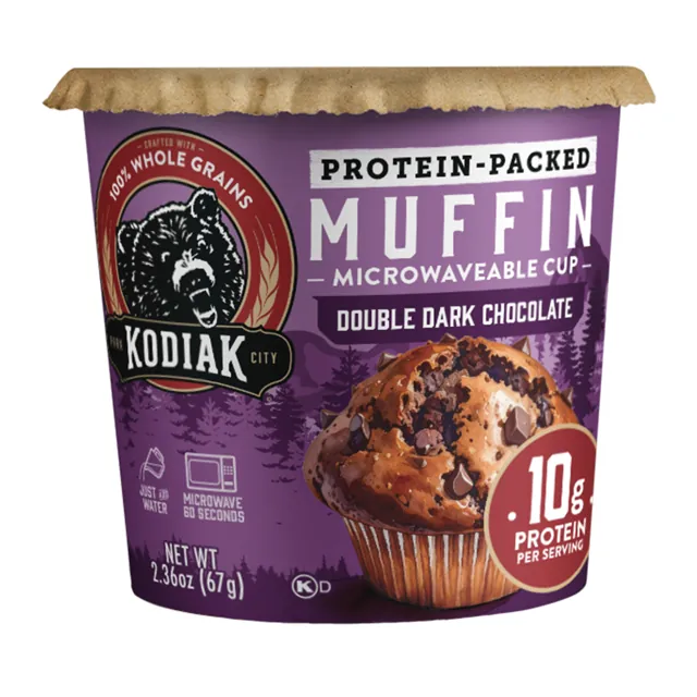 Kodiak Cakes Double Dark Chocolate Muffin Cup