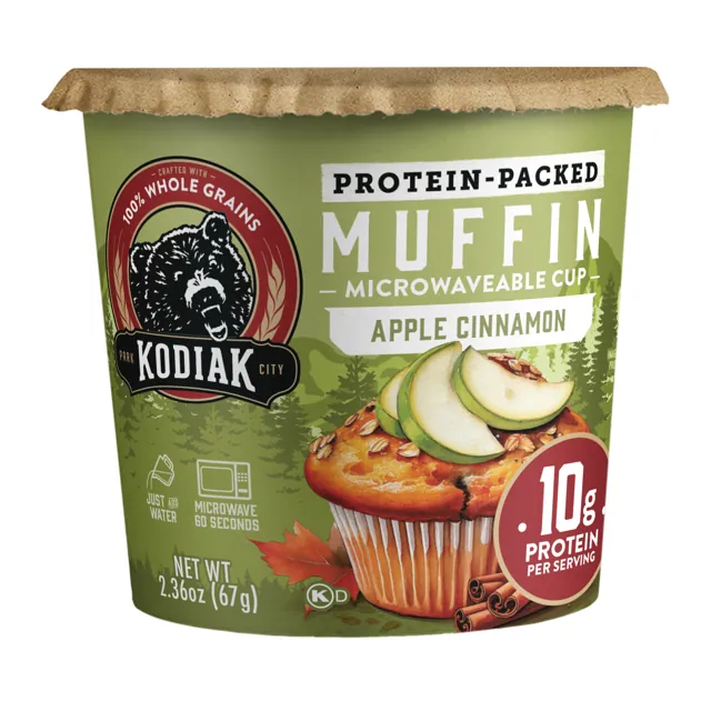Kodiak Cakes Apple Cinnamon Muffin Cup