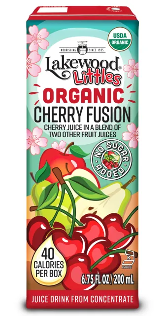Lakewood Organic Littles Organic Cherry Fusion Juice Boxes