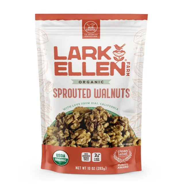 Lark Ellen Farm Walnuts, Sprouted Organic
