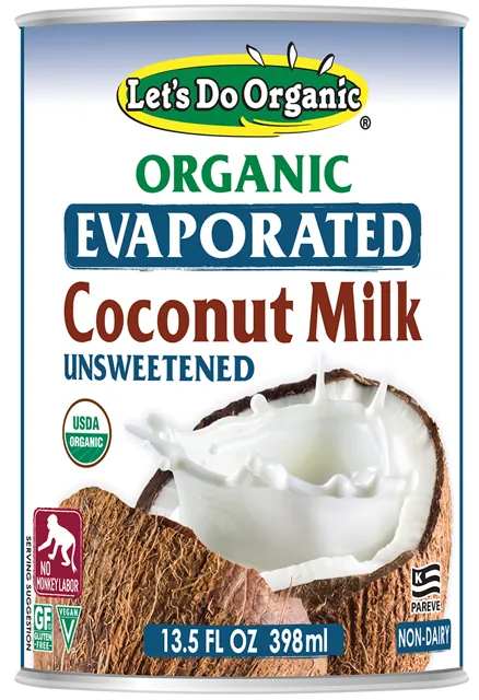 Let's Do Organic Organic Unsweetened Evaporated Coconut Milk