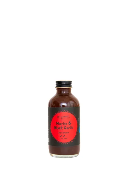 Lindera Farms Morita and Black Garlic Hot Sauce, Oyamel by José Andrés