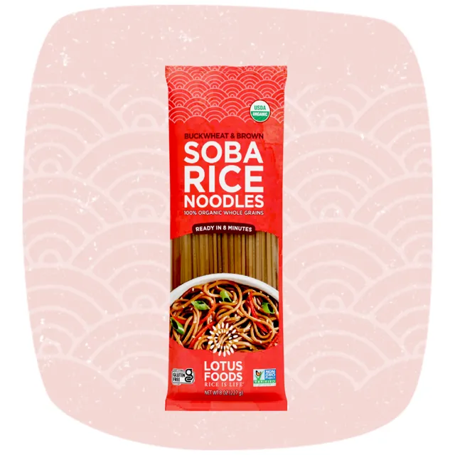 Lotus Foods Organic Buckwheat & Brown Soba Rice Noodles