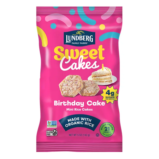Lundberg Family Farms Birthday Cake Sweet Cakes