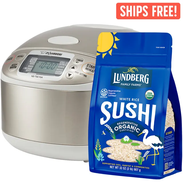 Lundberg Family Farms Lundberg X Zojirushi, Sushi Rice