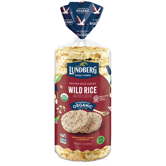 Lundberg Family Farms Organic Wild Rice Cakes